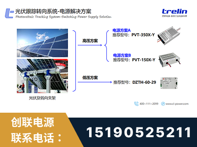 钟祥-光伏跟踪转向系统-电源解决方案